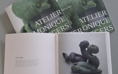 portfolio-boekje sculpturen Monique Sleegers 2024